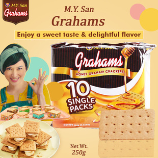 Crackers Honey 蜂蜜味 San 格林餅干 Pack Graham Single