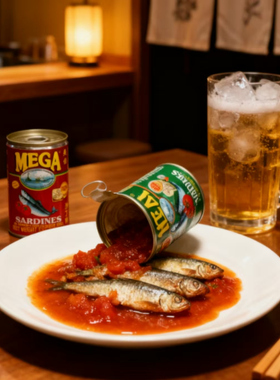 MEGA Sardines美佳沙丁鱼番茄汁/辣味即食海鲜罐头下饭菜155g