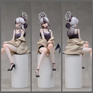 【优质版】鬼方佳代子坐姿礼服蔚蓝档案GK手办模型美少女机箱摆件