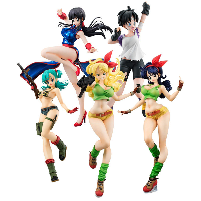 megahouse七龙珠dbg布尔玛兰琪人造人18号21号荔枝比迪丽琪琪手办