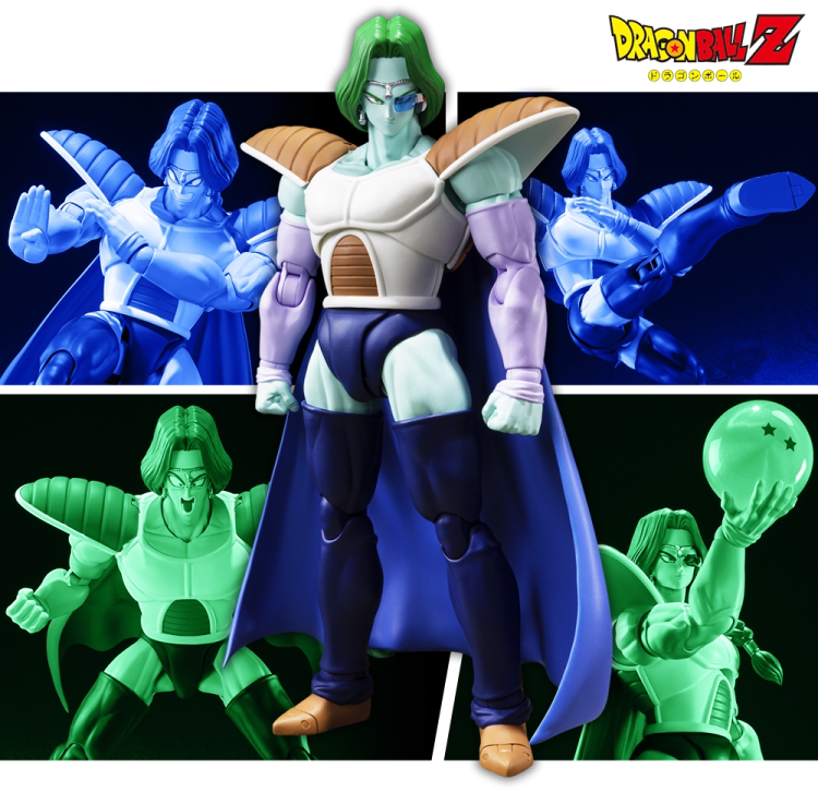 万代 魂限定 七龙珠z shf 萨博 弗利沙军团 可动人偶手办b