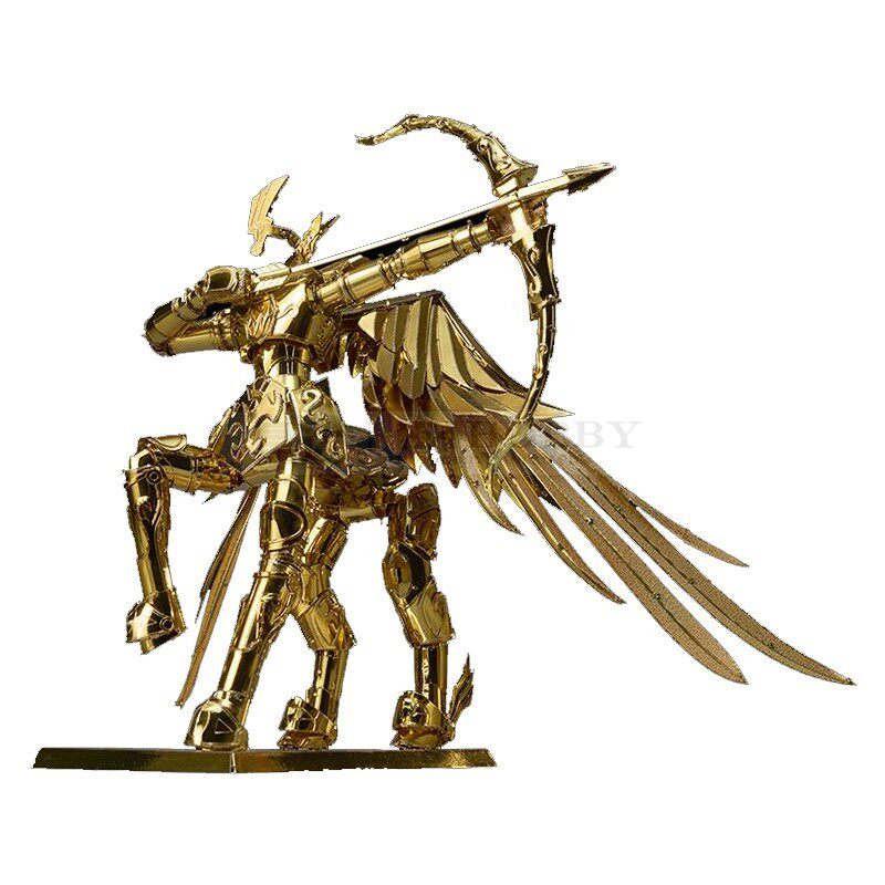 万代 南梦宫 圣斗士 黄金圣衣 射手座 圣衣形态 金属拼装模型b