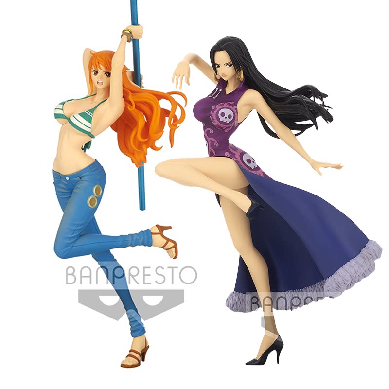 眼镜厂 航海 海贼王 lady fight 女帝 汉库克 娜美 战斗 景品手办