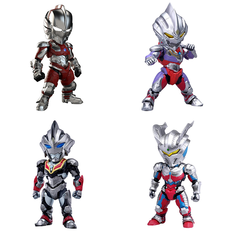 actionq 奥特曼合集 迪迦 赛罗 初代 邪恶迪迦 可动成品手办