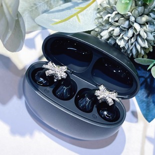 【一见倾心】freeclip2可合盖蝴蝶结耳夹耳机钻扣小众轻奢耳饰