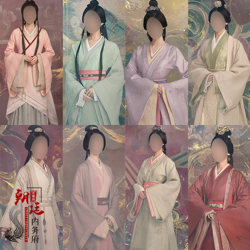 影视同款春秋战国赵秦汉同款皇后服贵妃妃子服仙女夫人灿烂演出服
