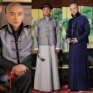 清朝民国男士贝勒古装少爷服