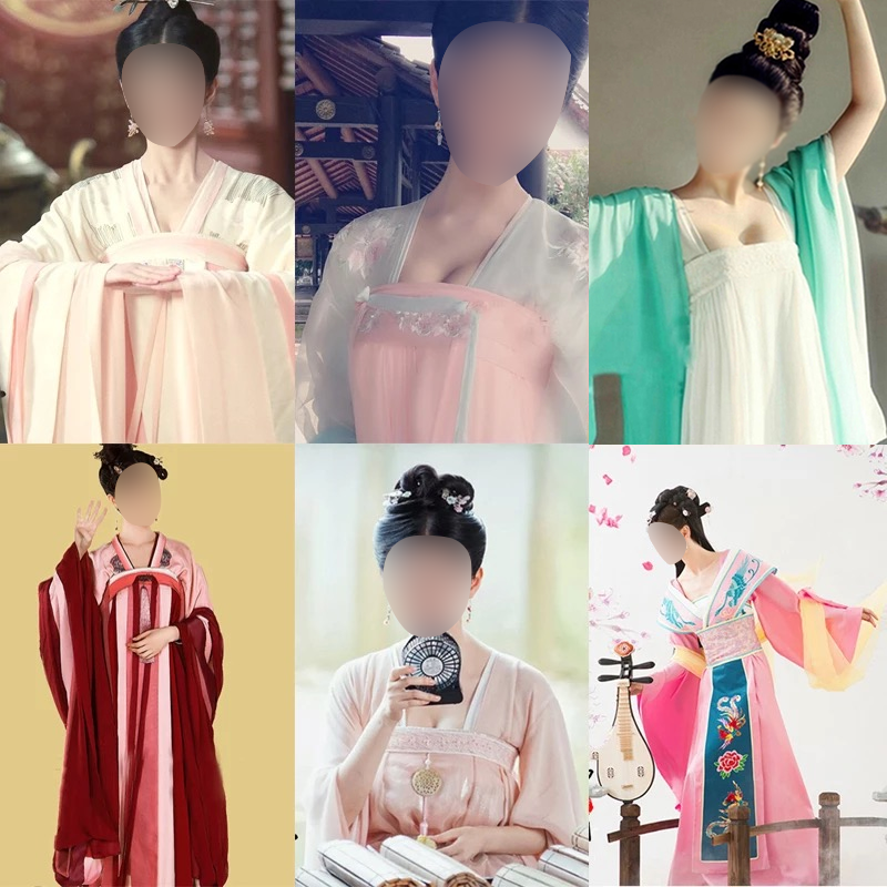 仙女服影视古装范齐胸襦裙