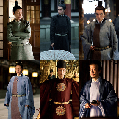 天盛同款唐朝男大臣富商