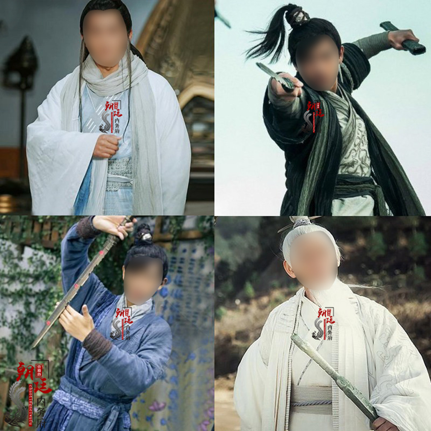 古装武侠男古装汉服棉麻剑客服