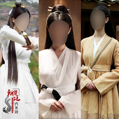 飘逸仙女服影视古装倪妮同款