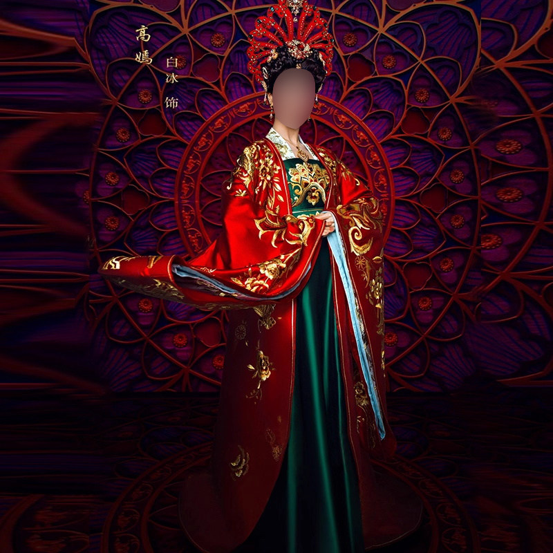 襦裙仙女服中式婚礼新娘影视古装