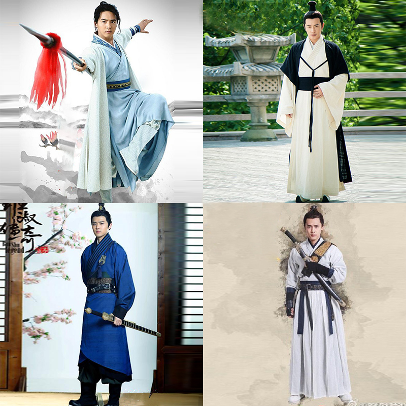 汉服武侠棉麻影视古装