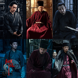 影视古装岳飞秦桧宋朝大臣服宋制圆领袍长袍书生丞相巡抚演出服