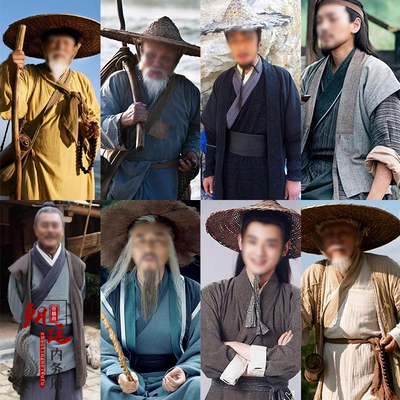 影视古装棉麻群演老百姓古装樵夫