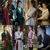 影视古装 武侠女仙侠剑客服女侠女汉服刺客演出服汉服 赵同款