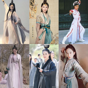 倚天屠龙记同款古装赵敏周芷若灭绝师太古装女侠古装侠女服演出服