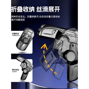 手枪打火机2025新款防风创意个性陀螺男士高颜值稀奇古怪耐用变形