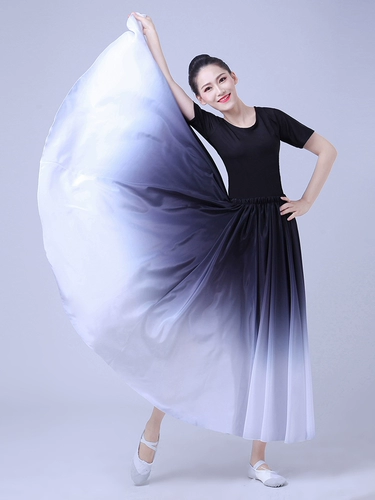 Классическая современная китайская длинная юбка, практика, костюм, китайский стиль