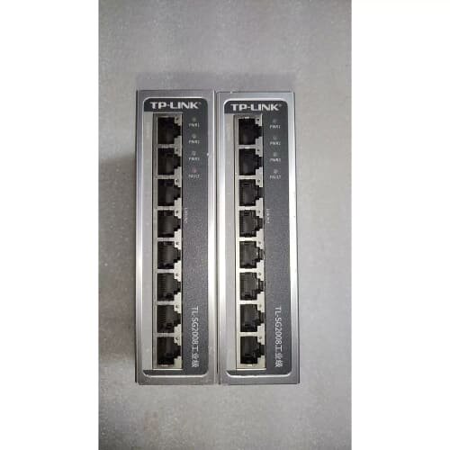 议价普联8口工业乙太网交换机TL-SG2008工业级 二个