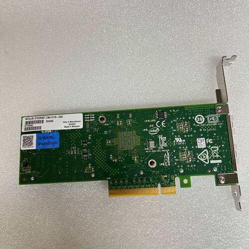 议价intelIntel万兆双口网卡X710DA2 G1P5双口光纤网卡 22-23年新