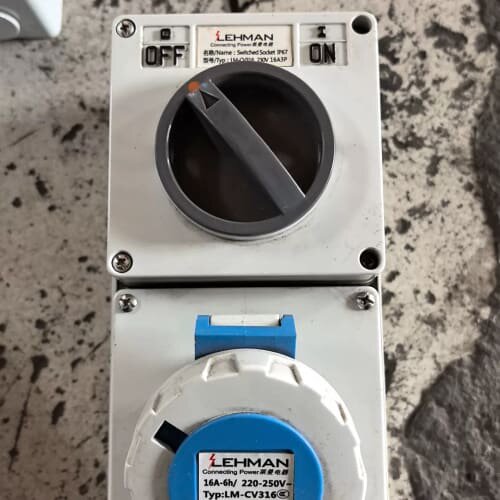 议价LEHMAN：菜曼电器户外防水开关16A：：：型号LM—sw