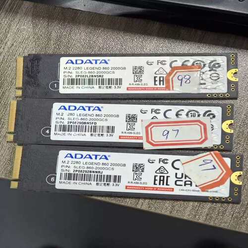 议价adata SLEG-860，2t m2 nvm可维修