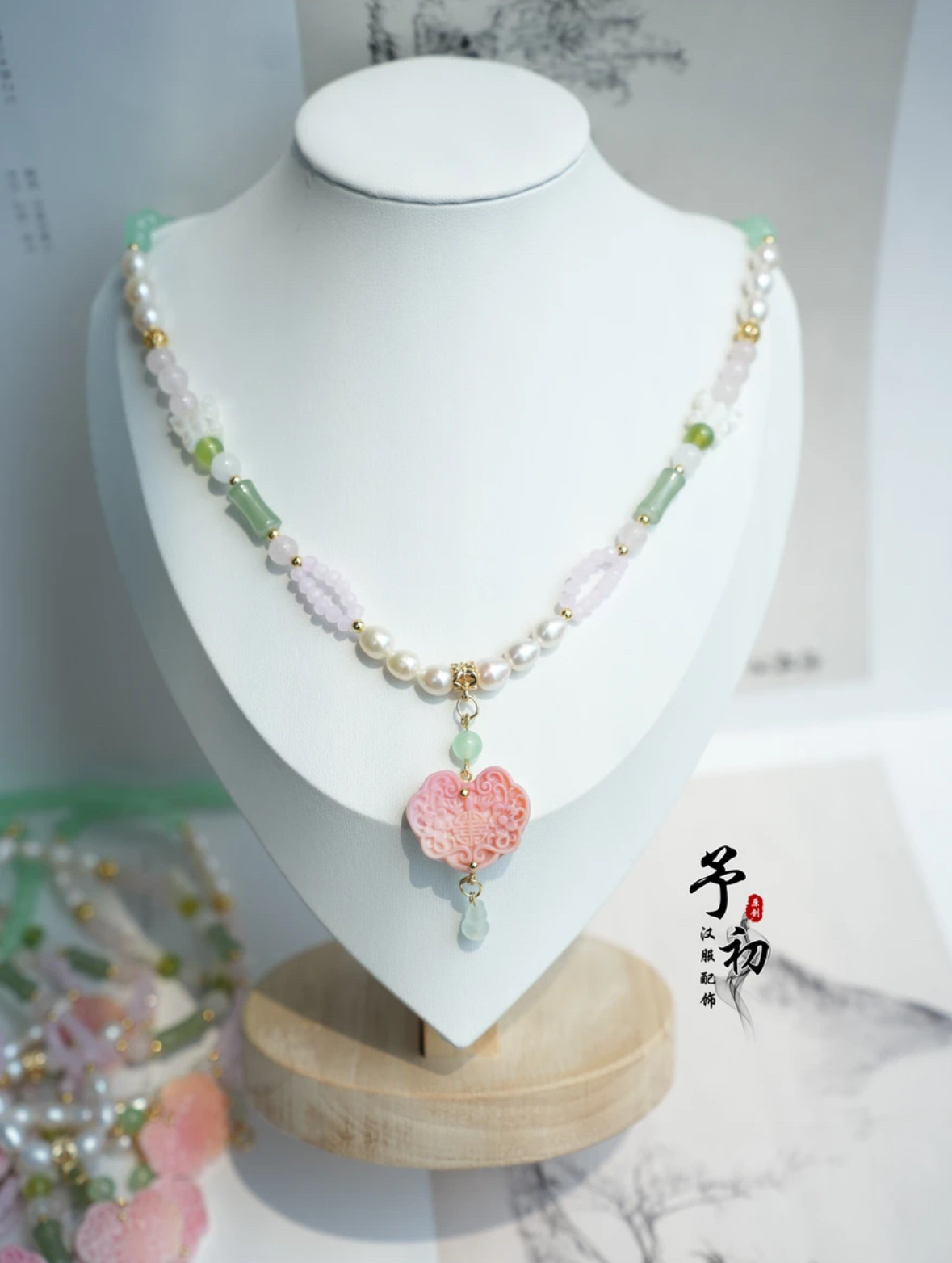 手工项链女款气质珠宝国风古风