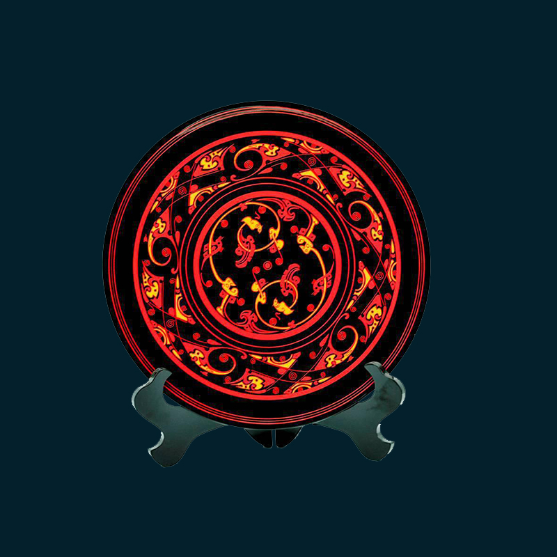 漆器漆盘中国高档手工艺定制仿古