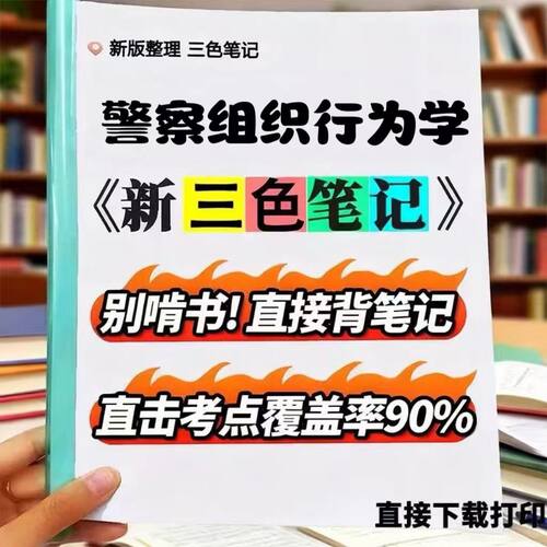 2026新版 00859警察组织行为学  自考重点 自考资料 考点知识点 同步教材提纲  考前密卷押题 题库历年真题