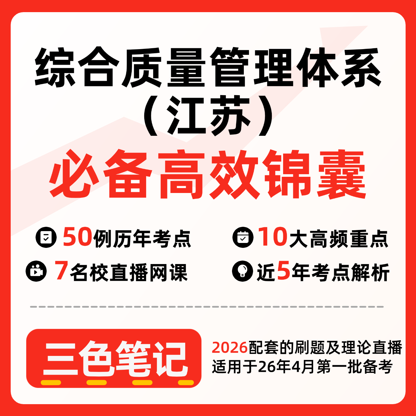 无需真题14934综合质量管理体系（江苏）   自考笔记 考点内部资料 串讲讲义重点 全程无忧题库讲义  网课讲义 密卷押题