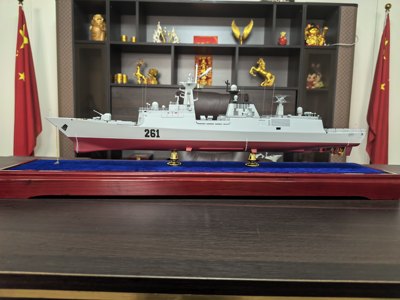 054A/P型导弹护卫舰  仿真模型 成品模型1/170