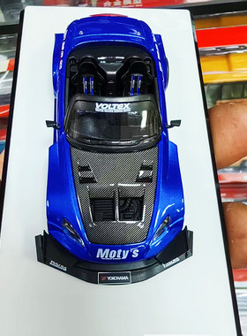 本田S2000 AP1 赛道套件版Race Car MicroTurbo MT 1:64 合金车模