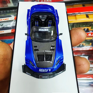 本田S2000 AP1 赛道套件版Race Car MicroTurbo MT 1:64 合金车模