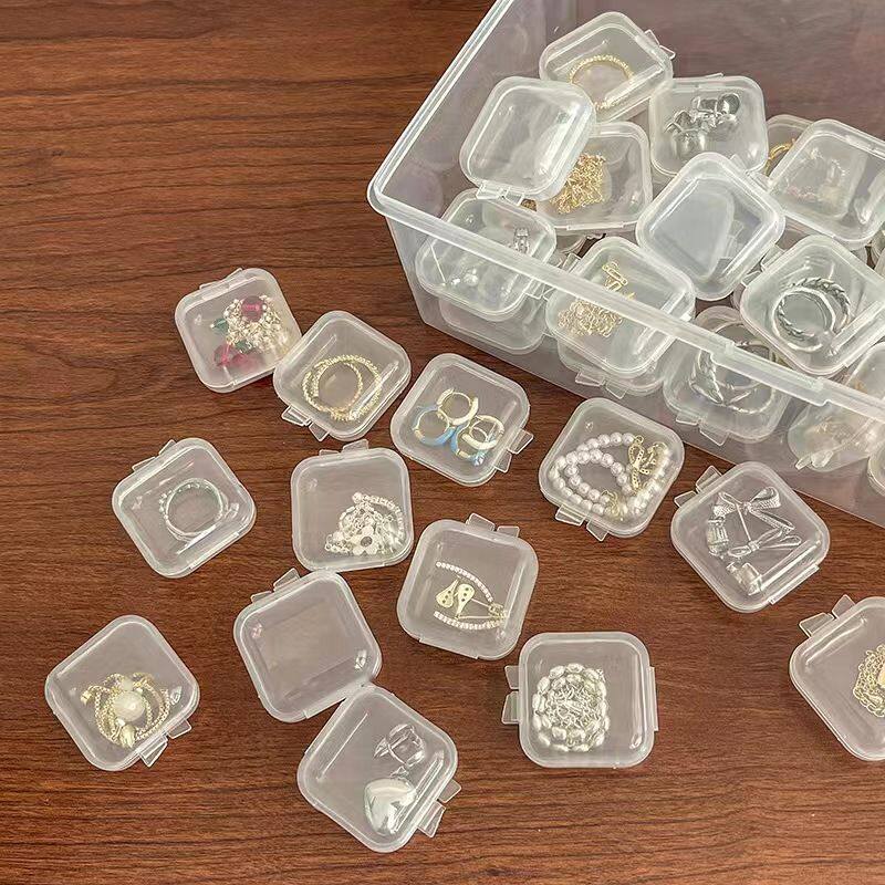 迷你便携防氧化耳钉首饰品收纳盒