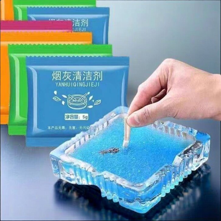 灭烟沙熄烟除烟味室内空气净化剂无烟味烟灰缸清洁泥灭烟神器香膏