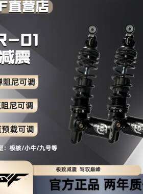 DSF后减震器SR-01高阶可调 适用小牛九号极核劲战所有车型均可