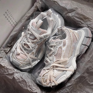 休闲运动鞋 高端3XL老爹鞋 复古第九代增高厚底鞋 2025冬季 男女同款