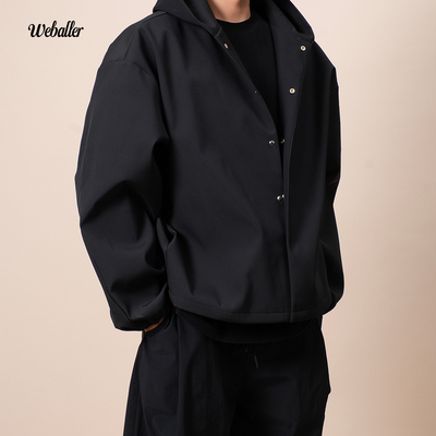 WEBALLER棒球棉服男冬季美式复古外套加厚立领棉衣飞行夹克潮牌男