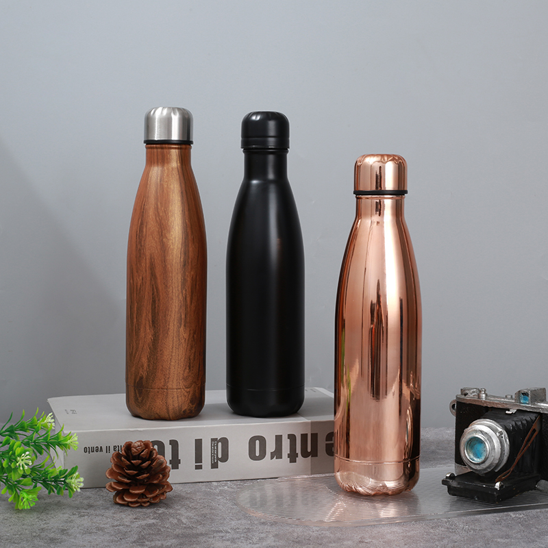 景泽星爸爸swel联名款304不锈钢双层保温瓶可乐瓶保温杯