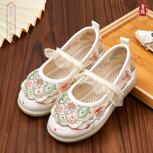 汉服鞋子女童布鞋老北京