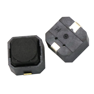 6*6*5 贴片 无声硅胶开关 按键开关微动开关 按钮开关轻触  5个