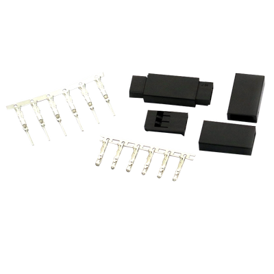 杜邦模型 间距2.54mm 主体 正角 斜角 公母簧片端子铜 3P模型专用