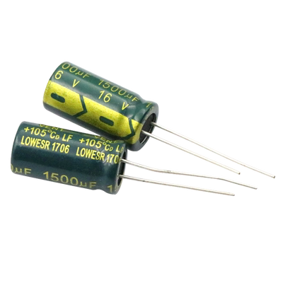 电解电容器16V/1500UF10*20MM
