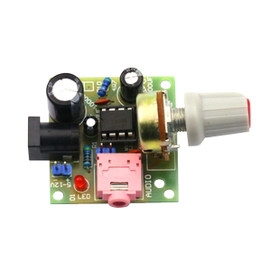 LM386低功耗迷你功放板模块套件TDA2030  散件功放板低功耗5~12V