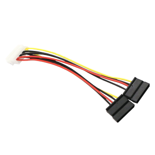 WGSD SATA电源线 IDE转SATA电源线一分二电源线连接线转接线
