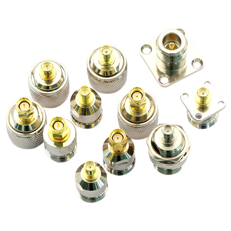 射频同轴连接器RPSMA N转SMA-JJ KK JK KJ KKF正反极公母转接头