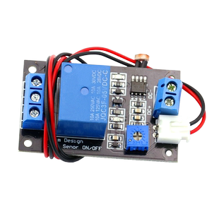 光敏电阻继电器 控制模块 光控开关模块 无光感应模块 5V DC5V