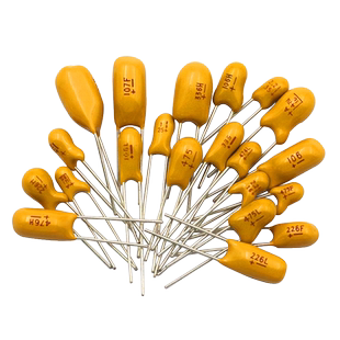 直插钽电容胆电容16v/25V/35V/50V 10UF/22/33/47/100UF 106/474k