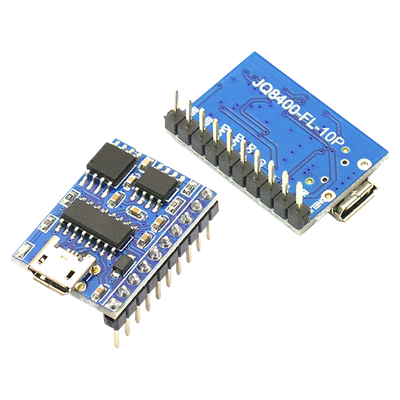 JQ8400FL10P语音模块串口控制USB直接拷贝32M内存语音ICMP3音质